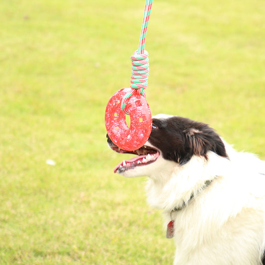 Pull rope dog toy
